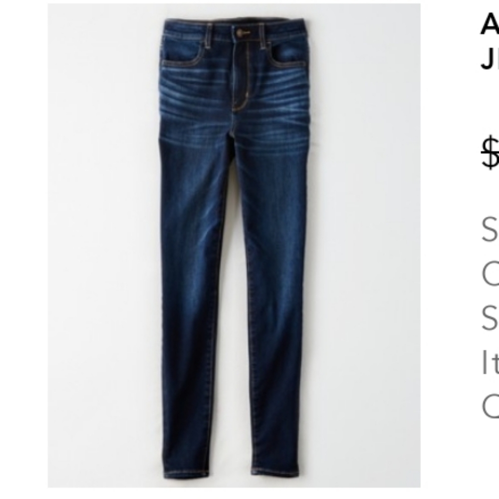 American Eagle Highest Rise Jegging 18L